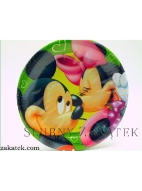 TALERZYKI PAPIEROWE Mickey Mouse, 23 cm