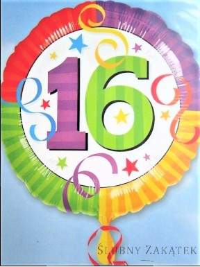 Balon urodzinowy 16